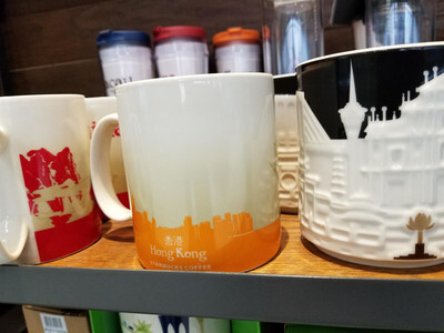 Mug with city scape