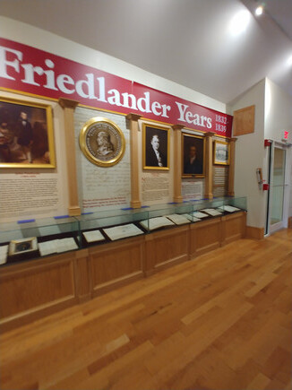 Interior photo of OSB Museum
