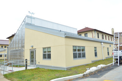 View of Greenhouse from 63rd Street Entrance